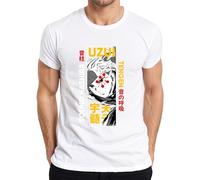 Uzui Tengen Sound Hashira Demon Slayer Anime, maglietta regalo da uomo, bianco, L