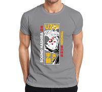 Uzui Tengen Sound Hashira Demon Slayer Anime, maglietta regalo da uomo, grigio., L