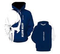 UZVKAVJP Felpa con Cappuccio da Allenamento Uomo per A.s.t.o.n M.a.r.Ti.n Palestra Maniche Lunghe Top Stampati Abbigliamento Primaverile E Autunnale Cappotti 3D-C||l