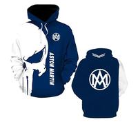 UZVKAVJP Felpa con Cappuccio Sportiva Uomo per A.s.t.o.n M.a.r.Ti.n Giacche Morbide Abbigliamento Maniche Lunghe Maglioni Top Stampe Primaverile Autunnale-C||x_s
