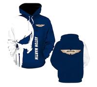 UZVKAVJP Felpe con Cappuccio Comode da Uomo per A.s.t.o.n M.a.r.Ti.n Maglioni Abbigliamento Sportivo Maniche Lunghe Cappotti 3D Giacche Primaverili Top Stampate-C||s
