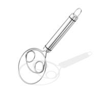 UZYXC 1 Pezzi frusta danese da 6.5 Pollici Con 1 ganci- Frusta da Cucina in Acciaio Inox per Pane Pizza - Frusta per Impasto Danese, Utensile da Cottura per Impasti e Lievitati