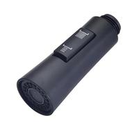 UZYXC Doccetta per Rubinetto Cucina, 2 Modalità Getto a Ventaglio e Spray, Rompigetto Universale con Filtro Incorporato, Anti-Schizzi e Risparmio Idrico, Facile da Montare, Colore Nero