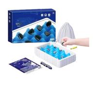 UZYXC Scacchi Magnetici da Viaggio 20 Pezzi con Scacchiera Pieghevole - Include Dama e Cordino Trasporto - Ideale per Vacanze, Feste o Viaggi in Treno/Aereo