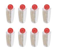 UZYXC Set di 8 accessori per accendino Zippo, pietra focaia e stoppino, ricambio universale Flint per accendini per cherosene e olio, per riparazione accendini Zippo