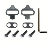 UZYXC Tacchetti per Pedali SPD, Compatibili con Shimano per Bici da Corsa, Piastre in TPU Antiscivolo con Punte Metalliche, Materiale Composito Elastico, Ideale per Gare e Allenamento