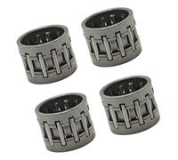 UZZSYCNLJ 4 Pezzi Cuscinetti ad Aghi Frizione Boccola di Supporto Adatta for 268 50 51 55 154 254 Motosega Ricambio OEM 503 2534-01