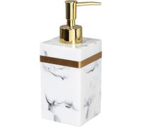 Uzztfa Dispenser di Sapone per Le, Dispenser di Sapone per Piatti in Marmo, Flaconi per Lozione per Le Banco, Contenitore per Lozione, Barattolo di Sapone Liquido per Le Ricaricabile