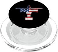 V-22 Osprey Elicottero Elicottero Bandiera Americana V22 PopSockets PopGrip per MagSafe