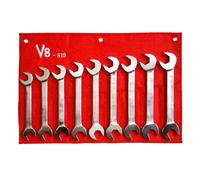 V-8 Tools Set 9 Pezzi Chiavi a Cricco Metriche Angolari Jumbo, 24-32mm, 819