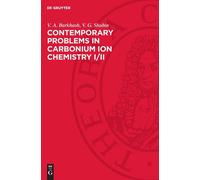 V. A. Barkhash V. Contemporary Problems in Carbonium Ion Chem (Copertina rigida)