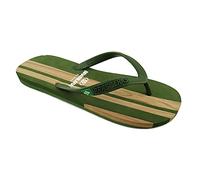 V/A - BRASILERAS Infradito Antiscivolo per Uomo Scarpe comode da Spiaggia/Piscina/Urbano Verde 43/44 EU