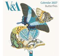 V&A: Butterflies by E.A. Séguy Mini Wall Calendar 2027 (Art Calendar)