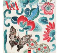 V&A: Chinese Textiles Mini Wall Calendar 2027 (Art Calendar)