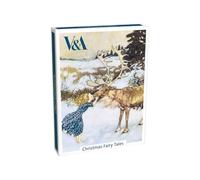 V&A Christmas Fairy Tales - Confezione da 16 biglietti di Natale