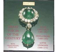 Johannes Brahms Great Voices of the Century (CD) Album