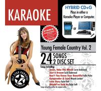 V/A - Karaoke: Young Female Country (2 CD)