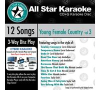 V/A - Karaoke: Young Female Country 3