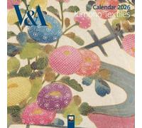 V&A: Kimono Textiles Wall Calendar 2026 (Art Calendar)