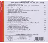 V/A - Organ History-Italian School Between The 19th & 20