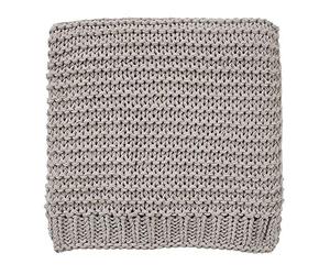 V&A Poppy Garden-Coperta Lavorata a Maglia, Heather, 130 x 150 cm