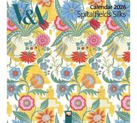 V&A: Spitalfields Silks Wall Calendar 2026 (Art Calendar)