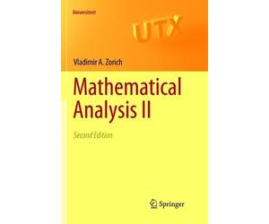 V. A. Zorich Mathematical Analysis II (Tascabile) Universitext