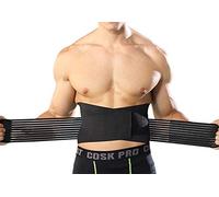 V&AMYA Supporto elastico schiena, fascia schiena, fascia lombare supporto schiena, bustino posturale