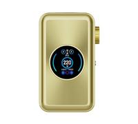 V-aporesso GEN MAX Box Mod 220W (Oro Platino) Doppia Batteria 18650 (non inclusa) Calcio/UFO/Tema Generale Sigaretta Elettronica Vaporizzatore Originale - No Nicotine