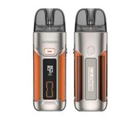 V-aporesso LUXE X Pro Kit (Ultra Arancione) 40W alimentata da batteria integrata da 1500 mAh Cartuccia Luxe X Mesh Pod 0,4/0,6Ω da 5 ml vaporizzatore per sigaretta elettronica, senza nicotina