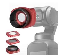 V Bestlife - Filtro CPL per Osmo Pocket, 3 pezzi CR grandangolo 12,5 X Macro CPL Lens Filter Kit per DJI Osmo Pocket