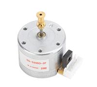 V BESTLIFE Motore per Giradischi, Motore per Giradischi con registratore in Vinile a Spazzola a 3 velocità DC 12V, con Foro di Montaggio da 25 mm per la Maggior Parte dei Giradischi a 3 velocità