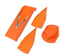 V-Blade Mandolino Cutter Manuale Verdure Cutter con Lama in Acciaio Inox Protezione Delle Mani Verdure Cutter