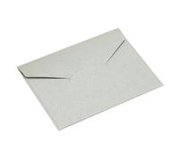 V Buste con patta Buste, 50pz Vuote Colorate Invito Buste, D'argento
