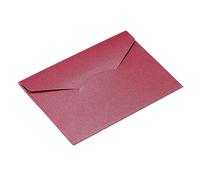 V Buste con patta Buste, 50pz Vuote Colorate Invito Buste, Vino rosso