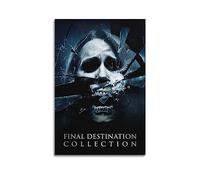 V BY N Poster artistico vintage della collezione Final Destination Moive, decorazione estetica per camera da letto, poster su tela per camera da letto, 30 x 45 cm, senza cornice