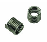 V-Coil - Confezione da 100 inserti filettati a filo metallico, 5 x 0,8 mm, lunghezza nominale 1,5 x diametro