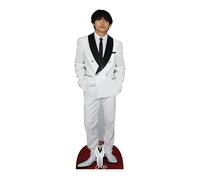 V Da Bangtan Ragazzi Bianco Abito Stile Cartone Ritaglio / Piedi - Kim Tae-Hyung