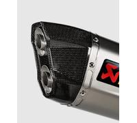 Akrapovic V-ec373 Muffler End Cap Argento