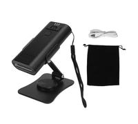 V Extension Light Light Aumenta, Macchina per Estensione per Capelli Portatile con Perle a 3 LED, 3 Marcia Regolabile Regolabile Regolabile da 395 nm. (BLACK)