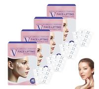V-Face Lifting Invisible Adhesive Tape, V-Face Lift Tape with Bands, Neck Tape, Instant Face Lift (#160)