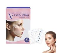 V-Face Lifting Invisible Adhesive Tape, V-Face Lift Tape with Bands, Neck Tape, Instant Face Lift (#40)