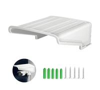 V-Fiabilidad Telecamera di sicurezza quadrata a circuito chiuso con protezione solare e pioggia, copertura protettiva universale impermeabile per telecamere di sorveglianza esterne (Hikvision/Nest