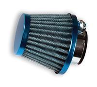 Filtro Di Potenza Carta 28/35 Dritto. Blu Per Moto Ricambi Ciclomotore