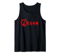 V For Vegan, camicia vegana da donna, veganismo, abbigliamento vegano Canotta