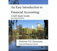 V G Narayanan An Easy Introduction to Financial Accounting (Tascabile)