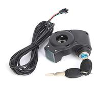 V GEBY Interruttore di accensione Blocco Chiave Acceleratore acceleratore Bici con Display Tensione Batteria