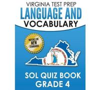 V Hawas VIRGINIA TEST PREP Language & Vocabulary SOL Quiz Book Grade (Tascabile)