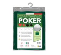 V.I.P. VERY IMPORTANT PILLOW Copritavolo Mollettone Poker Verde 135x135cm