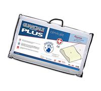 V.I.P. VERY IMPORTANT PILLOW Cuscino Viscolattice Plus Cervicale con Dispositivo Medico, 42x72 h 12, Bianco